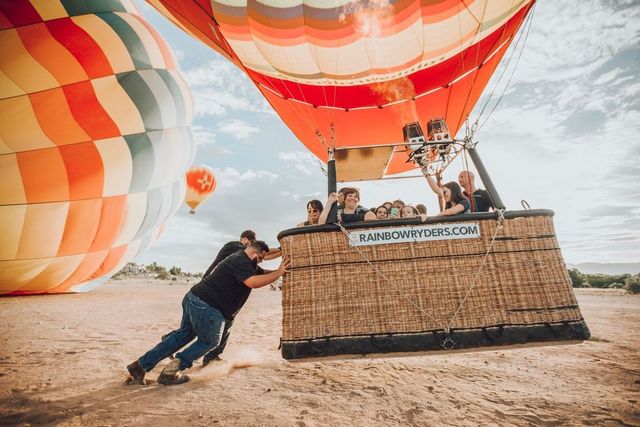 Hot Air Balloon Ride with Champagne, Stunning Views of the Sonoran Desert and Custom Banner & Photographer Add-ons image 3