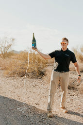 Hot Air Balloon Ride with Champagne, Stunning Views of the Sonoran Desert and Custom Banner & Photographer Add-ons image 8