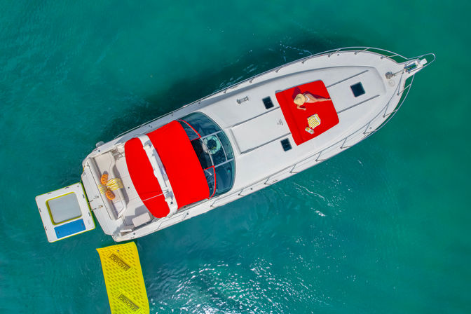 Private Iconic Yacht Party BYOB Cruise on 55’ Luxury Yacht with Captain and Stewardess image 1