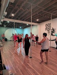 Private Pole Dance Party with Spins, Tricks & Confidence Boosting Fun image 9