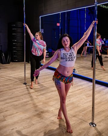 Private Pole Dance Party with Spins, Tricks & Confidence Boosting Fun image 7