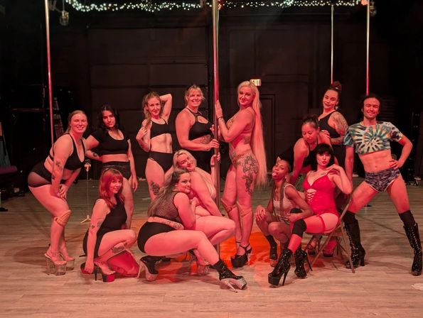 Private Pole Dance Party with Spins, Tricks & Confidence Boosting Fun image 5