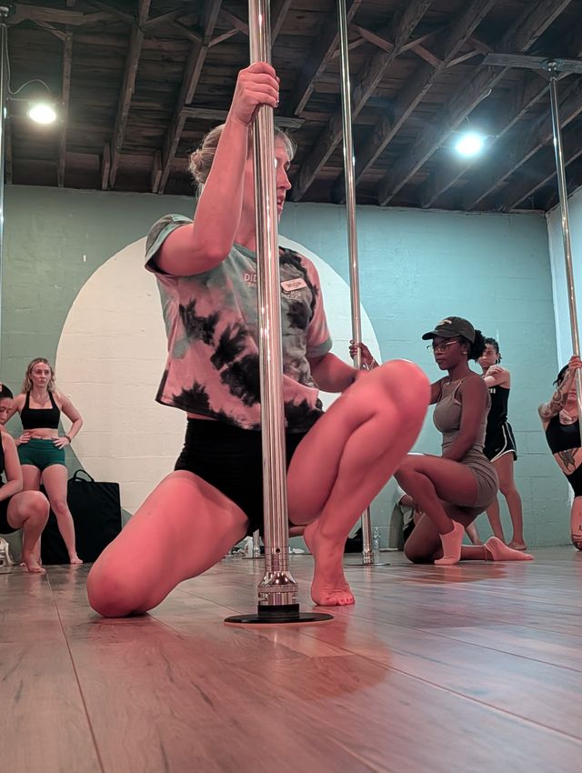 Private Pole Dance Party with Spins, Tricks & Confidence Boosting Fun image 4