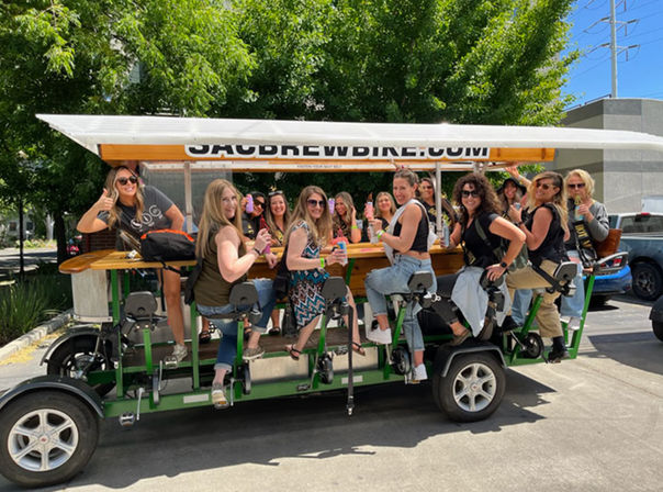 Bridin’ Dirty on the Sac Brew Bike: The Ultimate Bachelorette Experience image 8