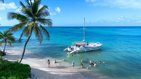 3-Hour Private Catamaran Cruise: Snorkeling, Beach, BBQ & Drinks Included image 1