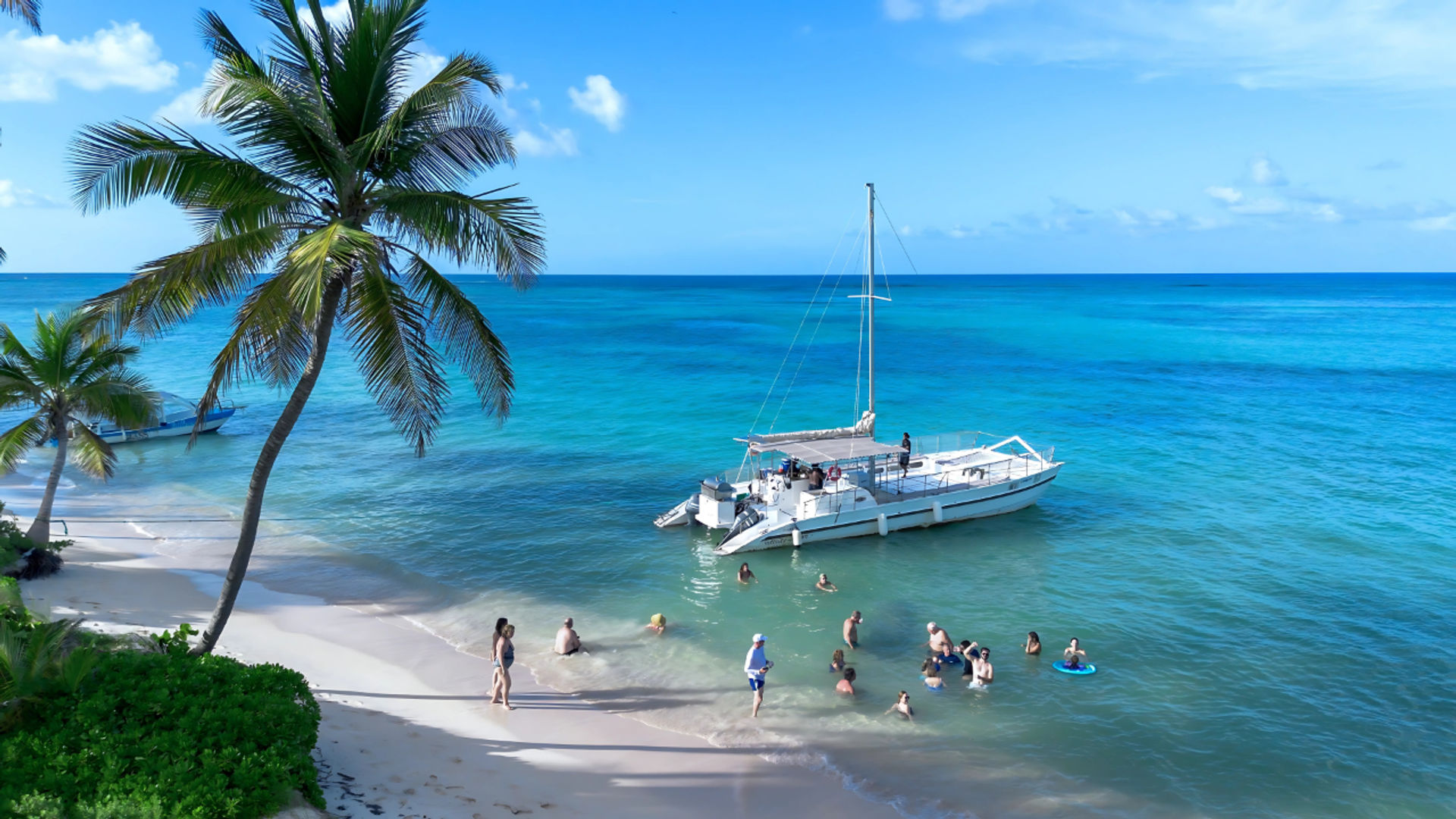 3-Hour Private Catamaran Cruise: Snorkeling, Beach, BBQ & Drinks Included image 1