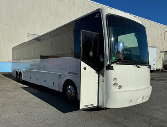 Immense Party Bus for 50 People with Bar, Laser Lights, LCD Screens & More image 1