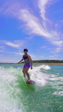BYOB Surf Boat Charters on Lake Travis image 7
