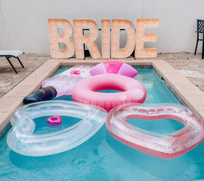 Bachelorette Decor & Itinerary Planning: Luxury Balloon Garlands & Themed Setups by Got Your Bash image 4