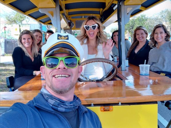 Insta-Worthy Trolley Pub Crawl in St. Pete with VIP Party Captain and Custom Bar Stops (BYOB) image 4