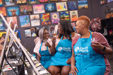 Paint & Sip Party: Awaken Your Inner Artist in a Laid-Back Atmosphere image 2
