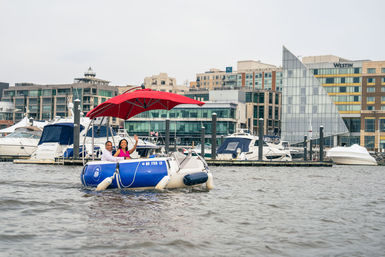 Make Memories That Float on a Donut Boat! image
