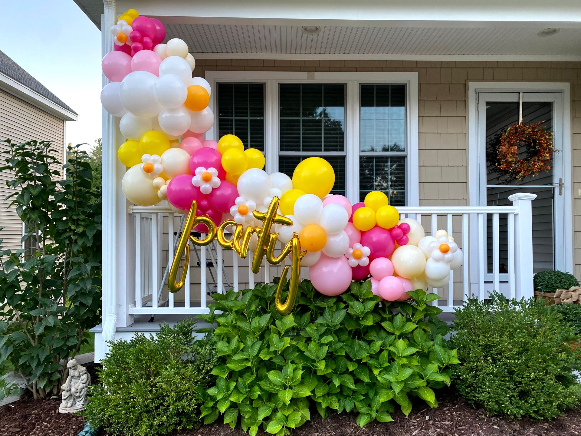 Insta-worthy Fringe Backdrop Party Decoration with 10ft Balloon