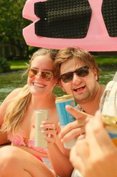 Pink Boat Austin: Wake Surfing, Sunset Cruising & Scenic Tours for Up to 12 image 7