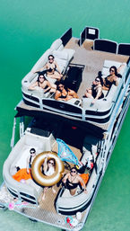 32ft "Fine Tooning" Double Decker Luxury Pontoon Boat image 1