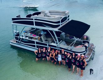 32ft "Fine Tooning" Double Decker Luxury Pontoon Boat image 10