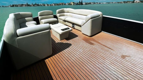 32ft "Fine Tooning" Double Decker Luxury Pontoon Boat image 6