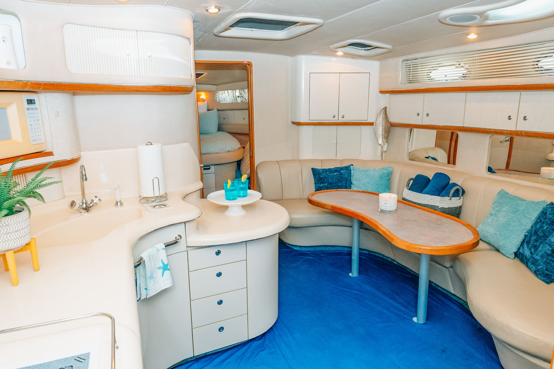 Pop the Bubbly Yacht Party on Private Sea Ray 50' Yacht with Champagne Bottle Included image 14