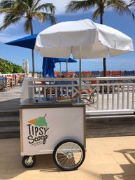 Insta-Worthy Boozy Ice Cream Cart Setup by Tipsy Scoop (50 Guest Minimum) image 9