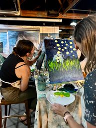 Sip and Paint Party:  Everyone Creates their Own Masterpiece image 2