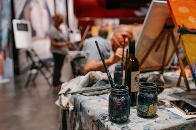 Sip and Paint Party:  Everyone Creates their Own Masterpiece image 9