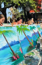 Sip and Paint Party:  Everyone Creates their Own Masterpiece image 18