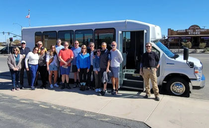 PARTY BUS VIP: Chauffeured Service / As Directed / LED Lights, Sound System, and Dancing Pole image 4