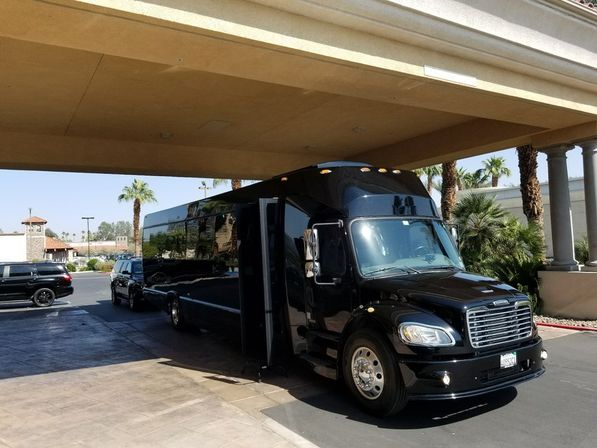 PARTY BUS VIP: Chauffeured Service / As Directed / LED Lights, Sound System, and Dancing Pole image 16