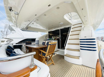 Private Yacht Party on “Avicci” - 85’ Viking Princess Sports Cruiser  image 11