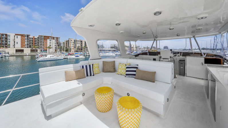 70' Defever Power Mega Yacht Charter in Marina Del Ray image 5