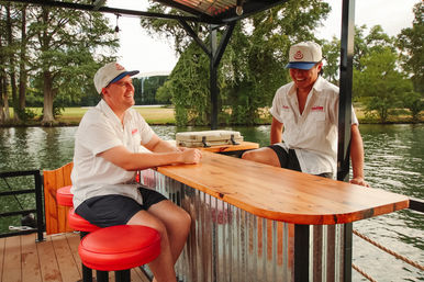 Floatin' Saloon BYOB Pontoon Party with Captains, Lily Pad, and YETI Cooler image 9