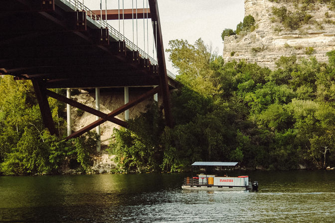 Floatin' Saloon BYOB Pontoon Party with Captains, Lily Pad, and YETI Cooler image 11