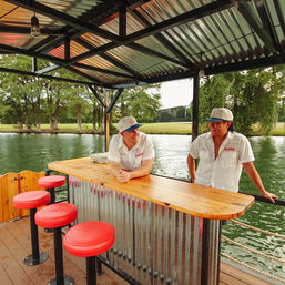 Floatin' Saloon BYOB Pontoon Party with Captains, Lily Pad, and YETI Cooler image 4