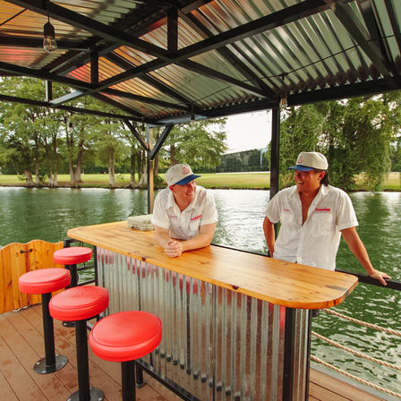 Floatin' Saloon BYOB Pontoon Party with Captains, Lily Pad, and YETI Cooler image 4