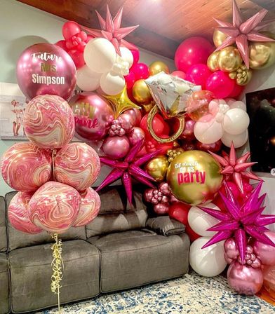 Insta-worthy Balloon Backdrop + Party Essentials image 1