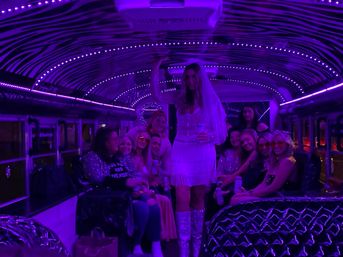 Epic Nashville BYOB Party Bus with Fog Machine, Karaoke, Laser & LED Lighting, Custom Sound System and More image 8