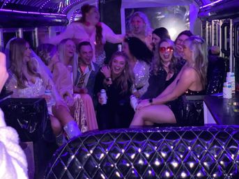 Epic Nashville BYOB Party Bus with Fog Machine, Karaoke, Laser & LED Lighting, Custom Sound System and More image 4