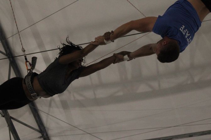 Exhilarating Private Flying Trapeze Party image 7