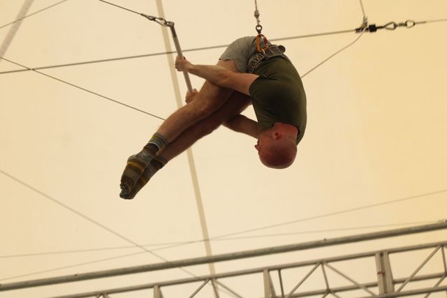 Exhilarating Private Flying Trapeze Party image 4