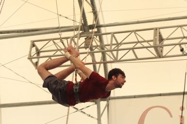 Exhilarating Private Flying Trapeze Party image 6