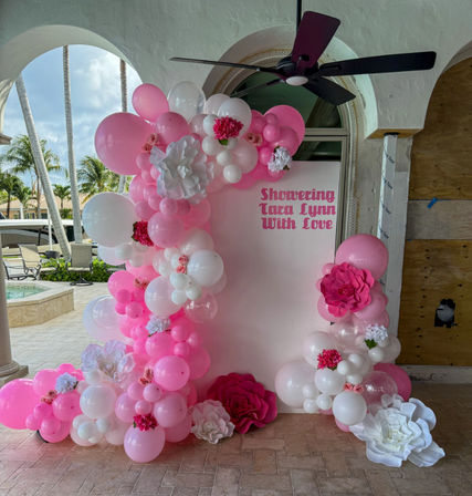 All-Inclusive Decor Package for 10: Balloons, Banners, Mimosas, Custom Swag and Much More! image 5