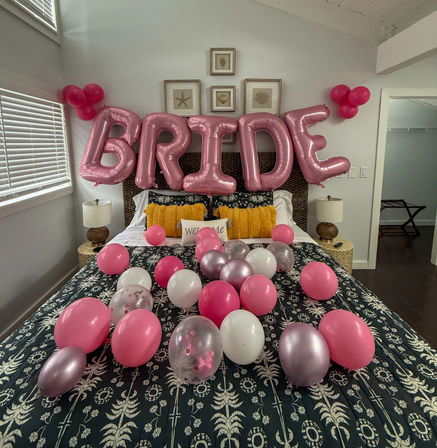 All-Inclusive Decor Package for 10: Balloons, Banners, Mimosas, Custom Swag and Much More! image 6