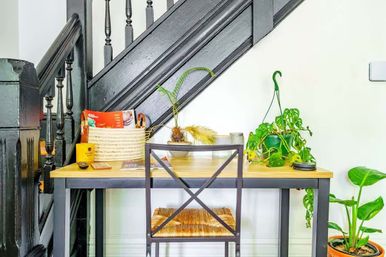 Jungle Fever: Designer Jungle-Inspired 3BR + Walk to Nightlife image 16