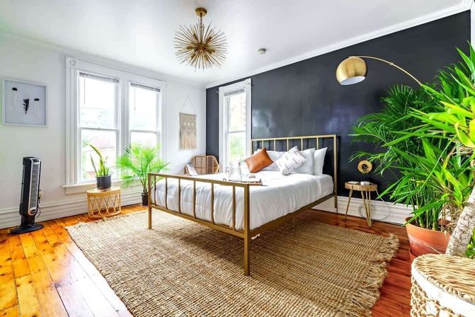Jungle Fever: Designer Jungle-Inspired 3BR + Walk to Nightlife image 21