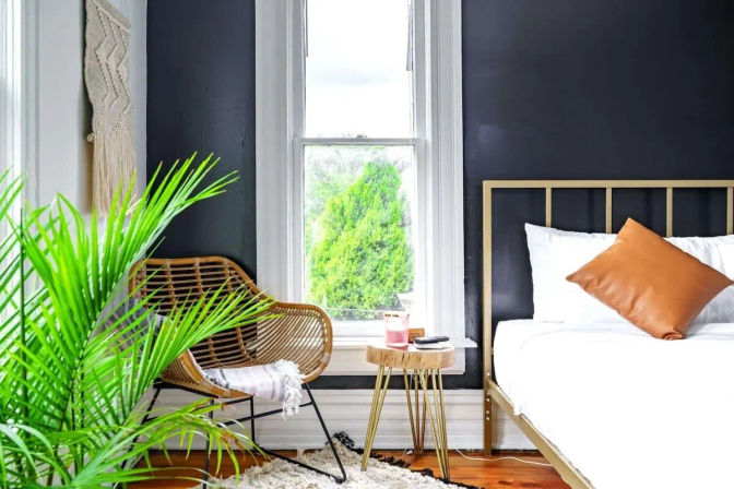 Jungle Fever: Designer Jungle-Inspired 3BR + Walk to Nightlife image 8