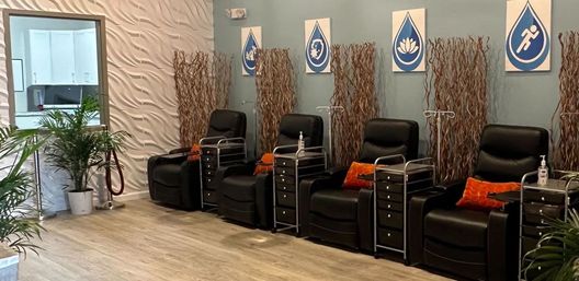 IV Drip Hydration with Zero-Gravity Massage Chairs image 7