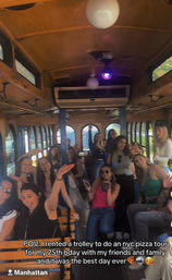 Custom Trolley Experience in New York City: Pizza Tour, Bar Crawl or Bach Celebration! image 54