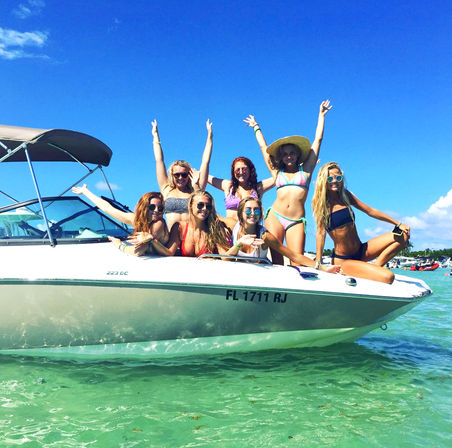 Private Speed Boat BYOB Sandbar Party with Complimentary Champagne Pop-off image 4