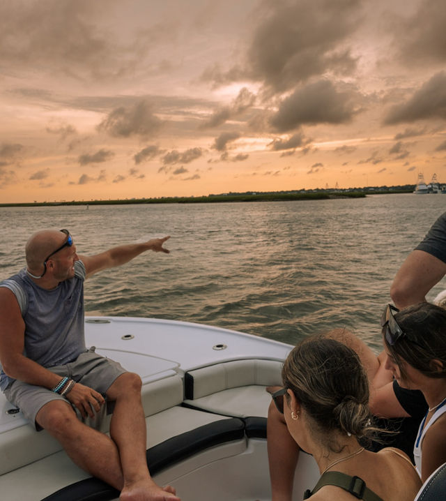 Private Charleston Sunset Cruise with Scenic Views (Up to 9 Passengers) image 4