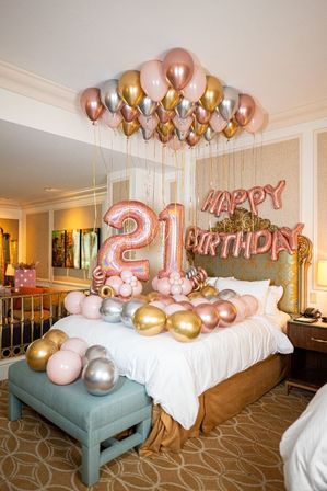 Pre-Arrival Birthday Party Decorations & Set-Up  image 5